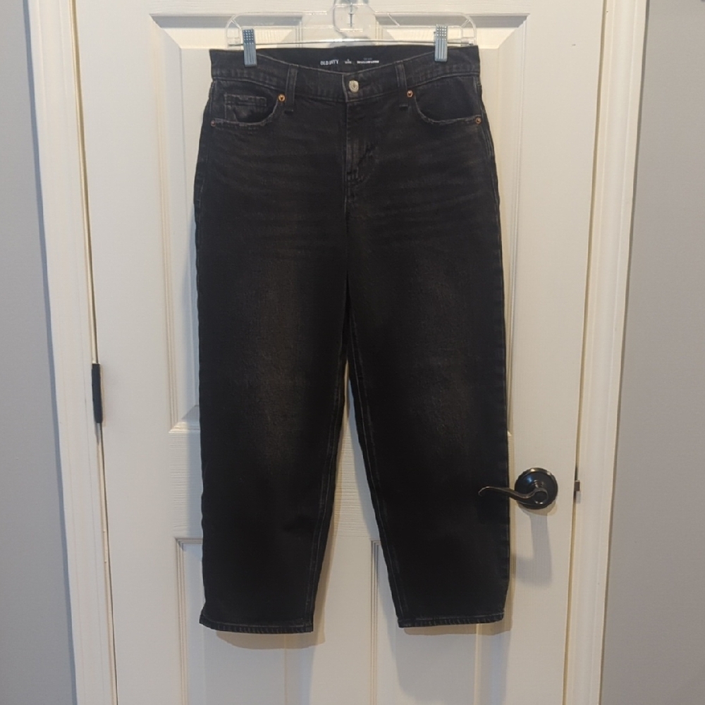 Old Navy Black Straight Leg Pants